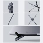 Laptop/tablet/smartphone stand 4smarts compatible with MagSafe cosmic gray - imagine 6