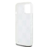 DKNY DKHCP15SLCPEPT iPhone 15 / 14 / 13 6.1" white hardcase Liquid Glitter Multilogo - imagine 7