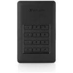 Portable external HDD Verbatim Store n Go with keyboard 1TB black 53401 - imagine 2