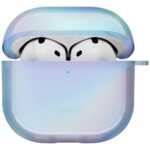 Case UNIQ Iridescia for AirPods 4 Hang Case blue - imagine 2