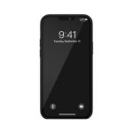 Diesel Moulded Case Premium LeatherWrap iPhone 12 Pro Max czarny/black 42517 - imagine 4