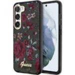 Guess GUHCS23SHCFWSA S23 S911 khaki hardcase Flower Collection