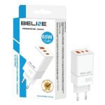 Beline Charger 2x USB-C + 1x USB 65Wwhite (only head) PD 3.0 + QC 3.0 BLN3CW65 GaN - imagine 2