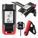 Extralink Bicycle Light Set with Speedometer + Rear Light