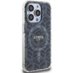 Guess GUHMP15XHGCUSTGK iPhone 15 Pro Max 6.7" black hardcase IML GCube MagSafe - imagine 4