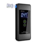 AlcoFind PRO X-5+ | Electrochemical Breathalyzer | with platinum sensor, 2 x AAA
