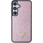 Guess GUHCS24MHDGPPP S24+ S926 pink hardcase Rhinestone Triangle - imagine 3