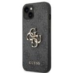 Guess GUHCP14M4GMGGR iPhone 14 Plus / 15 Plus 6.7" grey hardcase 4G Big Metal Logo - imagine 2