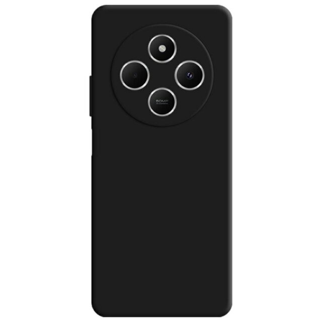Case 3MK Silicone Case for Xiaomi Redmi 14C / Redmi A4 5G black - imagine 2