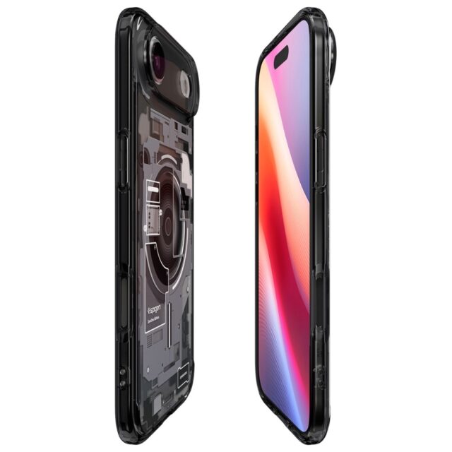 Spigen Ultra Hybrid Mag MagSafe Case for iPhone Air Zero One Black - imagine 6