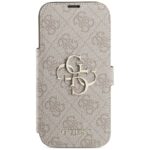 Guess Book 4G Metal Logo Case for iPhone 17 Pro Pink - imagine 3