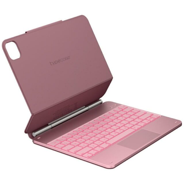 Typecase Edge case with keyboard for iPad Air 13" 2024/2025 rose - imagine 5