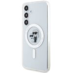 Karl Lagerfeld KLHMS24SHGKCNOT S24 S921 transparent hardcase IML Karl&Choupette MagSafe - imagine 2