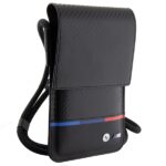 BMW BMOWBPUCARTCBK Wallet Bag black Carbon Tricolor Line - imagine 3