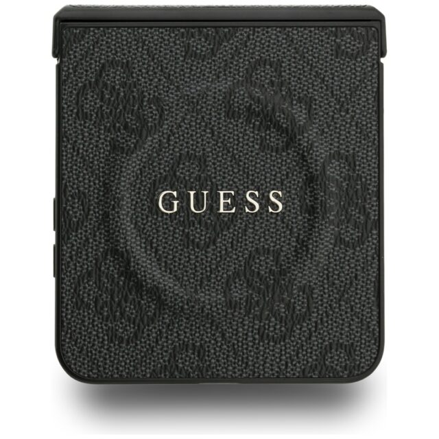Case Guess 4G Classic MagSafe for Samsung Galaxy Z Flip7 black - imagine 5