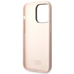 Karl Lagerfeld KLHCP14XSLCTPI iPhone 14 Pro Max 6,7" hardcase light pink Silicone Choupet - imagine 7