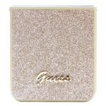 Guess GUHCZF5HGGSHD F731 Z Flip5 gold hardcase Glitter Script - imagine 5