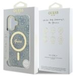 Guess GUHMP16SH4STB iPhone 16 6.1" blue hardcase IML 4G MagSafe - imagine 8