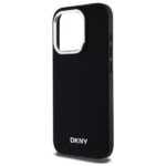 DKNY DKHMP15LPSCMCLK iPhone 15 Pro 6.1" black hardcase Plain Logo MagSafe - imagine 6