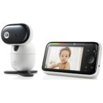 Electronic nanny Motorola PIP1510 video monitor 5" Pan & Tilt white - imagine 2