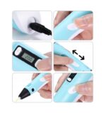 Extralink SmartLife 3D Pen Black-Red - imagine 2