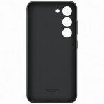 Samsung EF-VS911LB S23 S911 black Leather Cover case - imagine 2