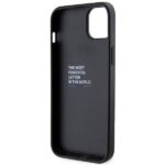Case BMW BMHCP14S22GSLK iPhone 14 / 15 / 13 6.1" black hardcase Grip Hot Stamp - imagine 7