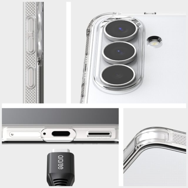 Araree Flexield case for Samsung Galaxy S25 FE transparent - imagine 5