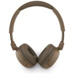 Headphones Guess Bluetooth 5.3 Metal Logo Script brown - imagine 2