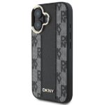 DKNY DKHMP16SPCPVSLK iPhone 16 6.1" black hardcase Checkered Pattern Magsafe - imagine 2