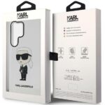 Karl Lagerfeld KLHCS23LHNIKTCT S23 Ultra S918 transparent hardcase Ikonik Karl Lagerfeld - imagine 8