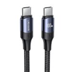 USAMS U71 USB-C to USB-C Cable 1.2m 100W PD Fast Charge black SJ524USB01 (US-SJ524)