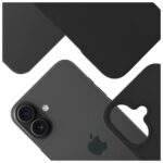 3MK Hardy MagSilicone Case for Apple iPhone 16 Plus Graphite - imagine 8