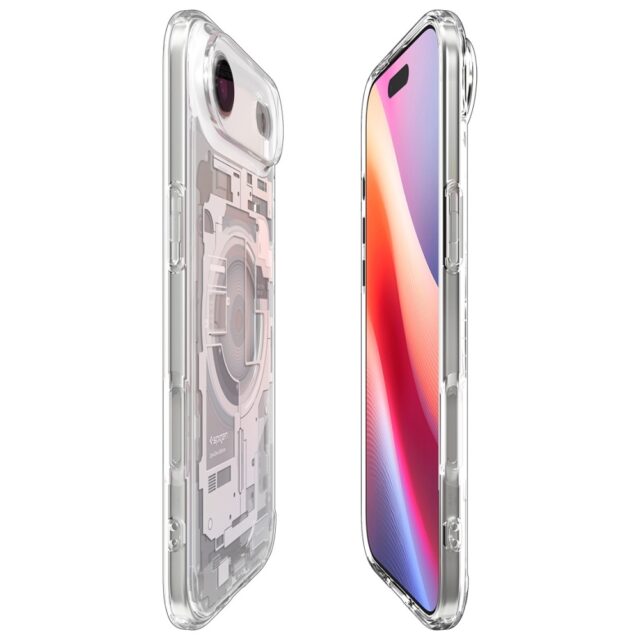 Spigen Ultra Hybrid Mag MagSafe Case for iPhone Air Zero One White - imagine 6