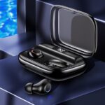 USAMS Bluetooth 5.0 TWS YJ Series Wireless Earphones black BHUYJ01 - imagine 2