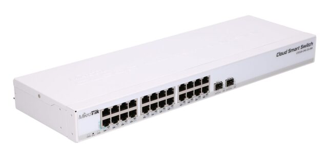 MikroTik CRS326-24G-2S+RM | Switch | 24x RJ45 1000Mb/s, 2x SFP+ - imagine 5