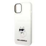Karl Lagerfeld KLHMP14SSNCHBCH iPhone 14/ 15 / 13 6,1" hardcase white Silicone Choupette MagSafe - imagine 6