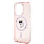 Karl Lagerfeld KLHMP14XHFCCNOP iPhone 14 Pro Max 6.7" pink hardcase IML Choupette MagSafe - imagine 6