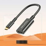 AWEI Adapter CL-217T USB-C/HDMI black 4k/30Hz - imagine 2