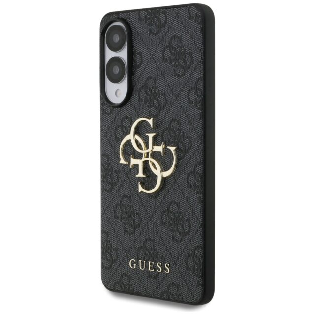 Case Guess Big 4G Logo Classic Logo for Samsung Galaxy S25 Edge black - imagine 2