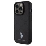 US Polo USHCP15LPYOK iPhone 15 Pro 6.1" black Yoke Pattern - imagine 2