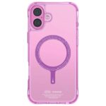 Skinarma case Saido iPhone 16 6.1" Magnetic Charging pink - imagine 3