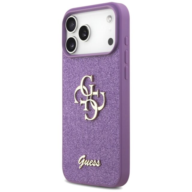 Case Guess Fixed Glitter Big 4G for iPhone 17 Pro Max lilac - imagine 2