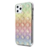 Guess GUHCN58PEOML iPhone 11 Pro multicolor hard case Iridescent 4G Peony - imagine 2