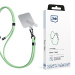 3MK EasyClip Green (black) Phone Lanyard