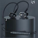 AWEI TC-6 USB stereo headphones-C black - imagine 2