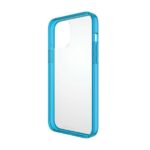 PanzerGlass ClearCase iPhone 13 Pro Max6.7" Antibacterial Military grade Bondi Blue 0341 - imagine 4