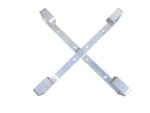 Extralink | Four arms frame for cable storage | 450 x 450 x 70mm - imagine 2