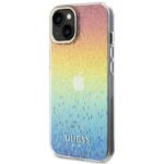 Guess GUHCP15SHDECMI iPhone 15 / 14 / 13 6.1"hardcase IML Faceted Mirror Disco Iridesc - imagine 2