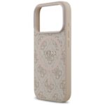 Case Guess 4G Ring Classic Logo MagSafe for iPhone 17 Pro pink - imagine 6